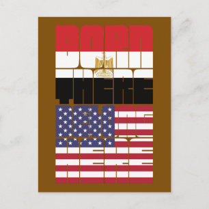 Born Egypt Belong American Postcard