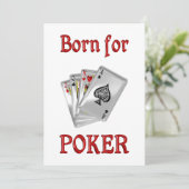 Born for Poker (Standing Front)