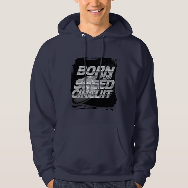 Born for Speed Circuit Track System Hoodie – Turbo (Front)