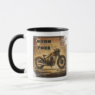 Born Free Biker Mug