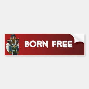 Born Free Bumper Sticker
