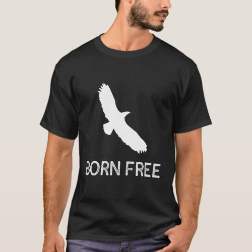 Born Free Flying Eagle T_Shirt