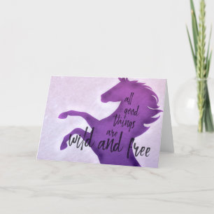 BORN FREE Greeting Card