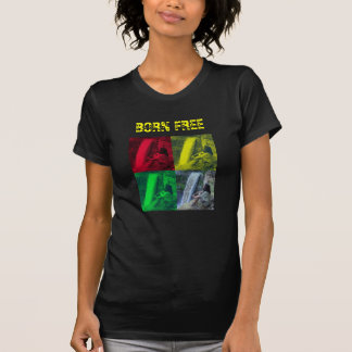 Born Free, OPL rasta color - Ladies'... 4 Lori :) T-Shirt