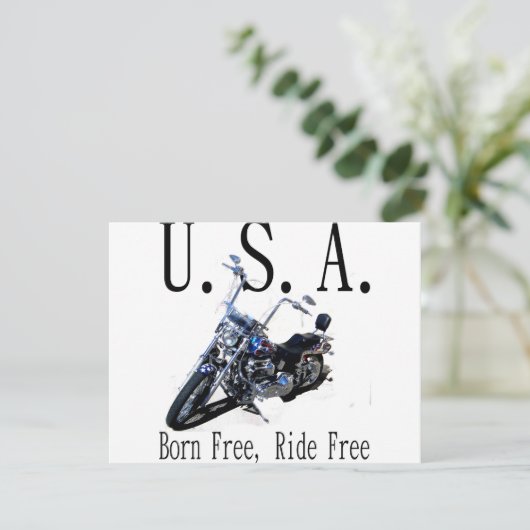 Born Free, Ride Free (Standing Front)
