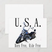 Born Free, Ride Free (Front/Back)