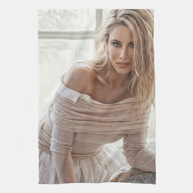 Born From Daylight kitchen towel (Vertical)