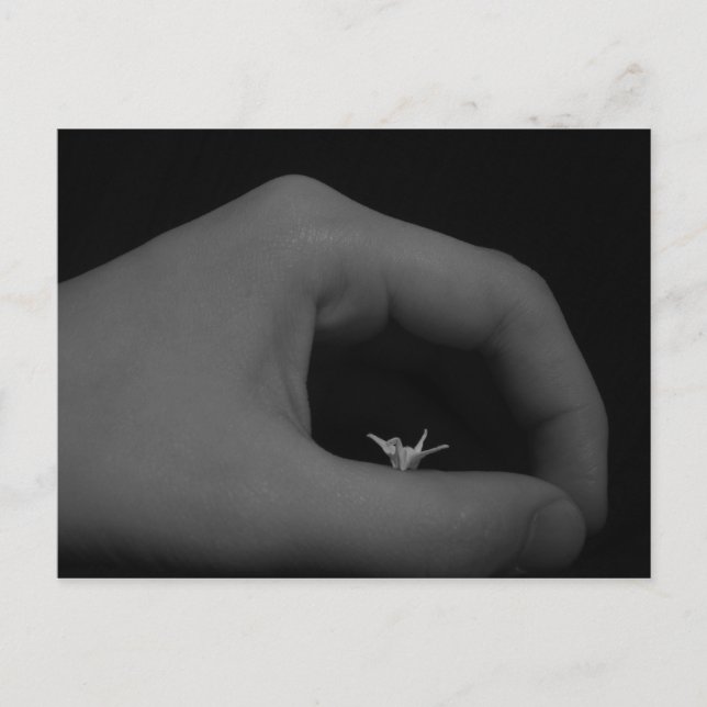 Born from the Hand Postcard (Front)