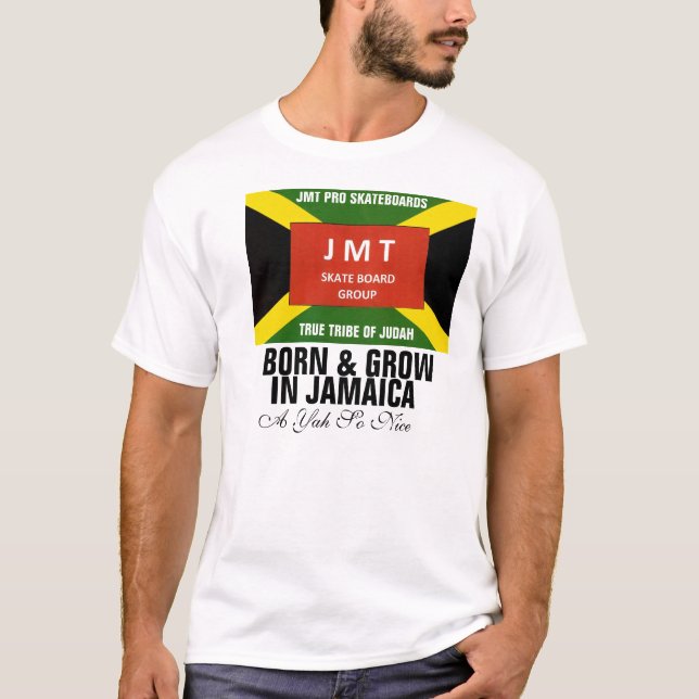 BORN & GROW Men's Basic T-Shirt (Front)