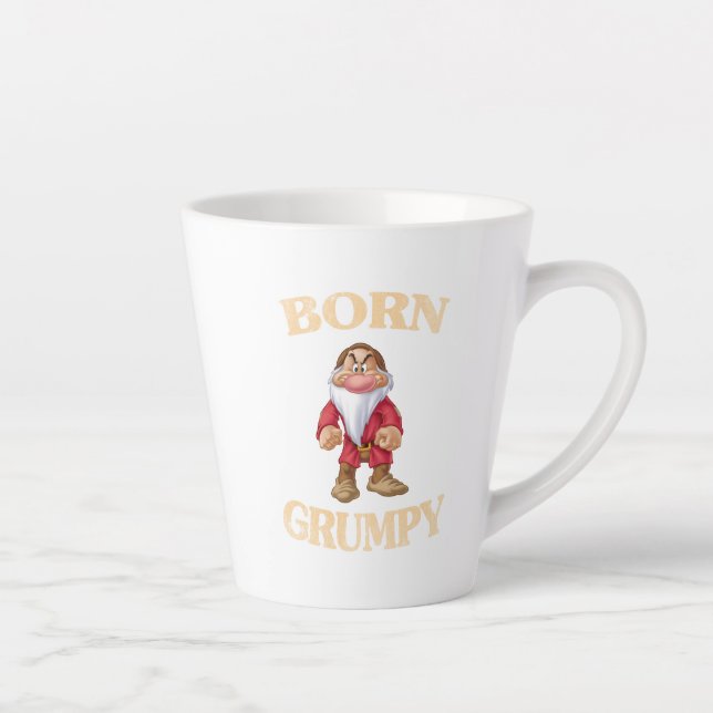 Born Grumpy Latte Mug (Right)