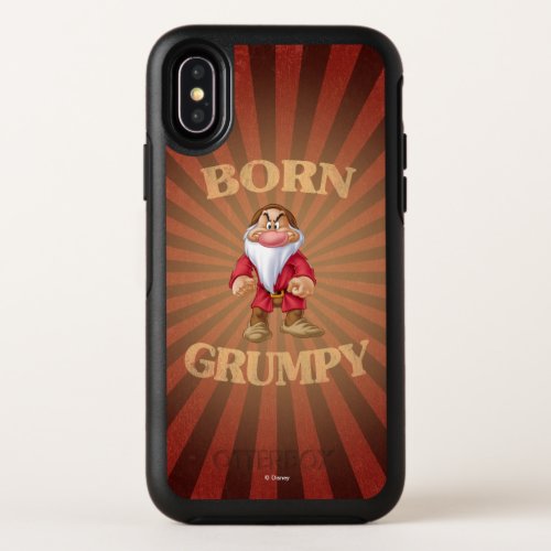 Born Grumpy OtterBox Symmetry iPhone X Case