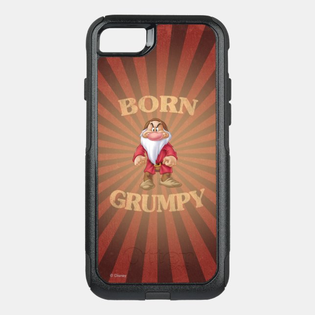 Born Grumpy Otterbox iPhone Case (Back)