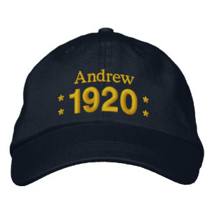 Born in 1920 or Any Year 90th Birthday V07 NAVY Embroidered Baseball Cap