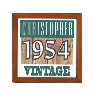 Born in 1954 desk organizer