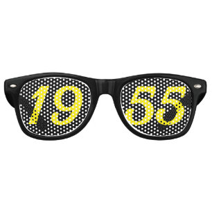 Born in 1955 71st birthday fun shades sunglasses
