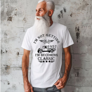 born in 1957 vintage birthday T-Shirt