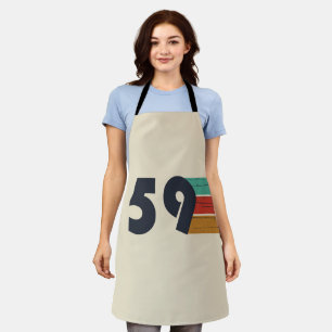 born in 1959 vintage birthday apron