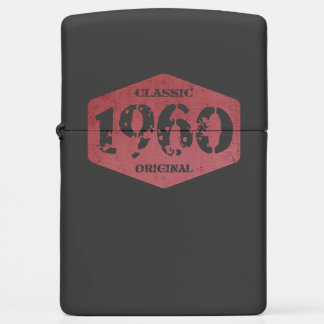 Born in 1960 66 Years Old Limited Edition Zippo Lighter