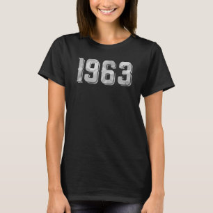 Born In 1963 60 Years Old Classic Legend B Day T-Shirt