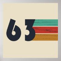 born in 1963 vintage birthday gift