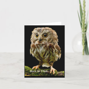 Born in 1964 Birthday fun facts Card