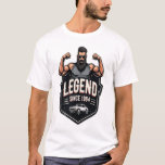 Born In 1964 T-Shirt<br><div class="desc">This t-shirt is designed for those born in 1964. Children or wives or friends can give it as a gift on their birthdays or other special days.</div>