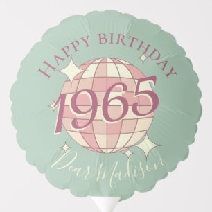 Born in 1965 60th birthday party decoration balloon