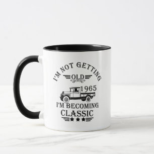 born in 1965 vintage birthday gift mug