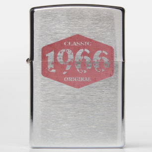 Born in 1966 60 Years Old Limited Edition Zippo Lighter