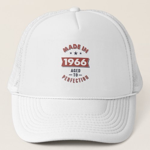 Born in 1966 Birthday Trucker Hat