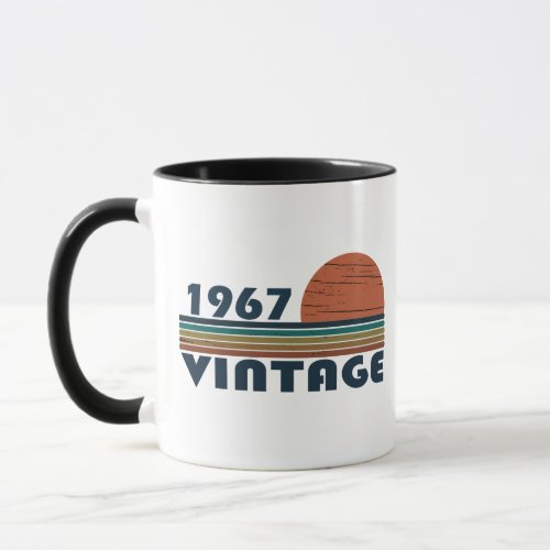 Born in 1967 vintage birthday mug