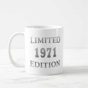 Born in 1971 53rd birthday coffee mug