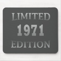 Born in 1971 53rd birthday mouse pad