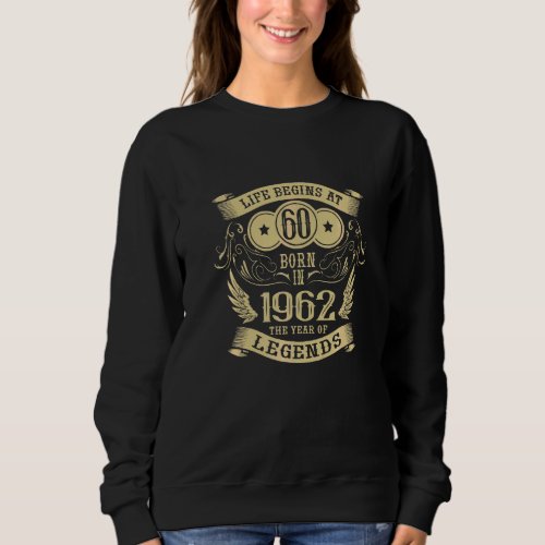 Born In 1972 50 Birthday  Life Begins At 50 Sweatshirt