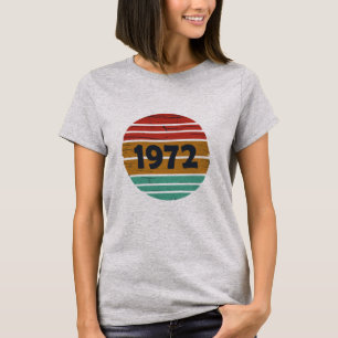 Born in 1972 vintage birthday gift T-Shirt