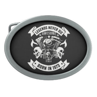Born in 1973 awesome Legend  Belt Buckle