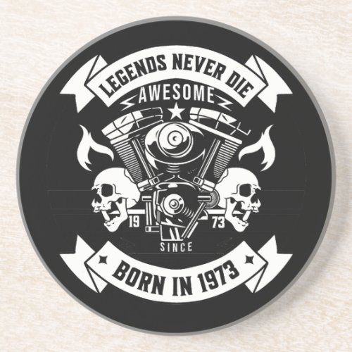 Born in 1973 awesome Legend  Coaster