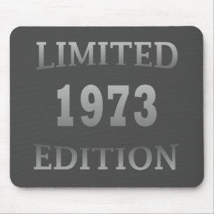 Born in 1973 Elegant Modern Birthday Gift Mouse Pad