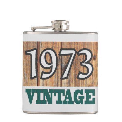 Born in 1973 flask