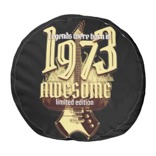 born in 1973 rocks pouf