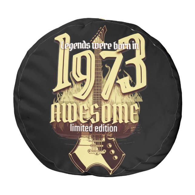 born in 1973 rocks  pouf (Bottom)