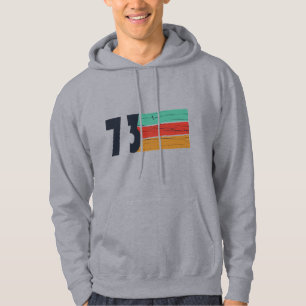 Born in 1973 vintage birthday gift hoodie