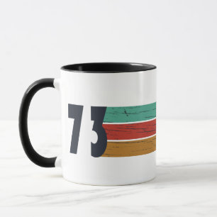 Born in 1973 vintage birthday gift mug