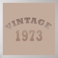 Born in 1973 vintage birthday