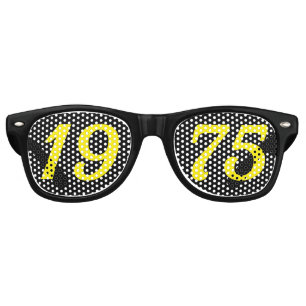 Born in 1975 50th birthday fun shades sunglasses