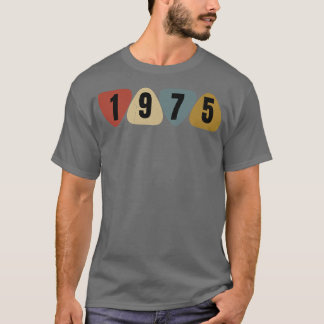 Born In 1975 Guitarist Guitar Pick Music Birthday T-Shirt