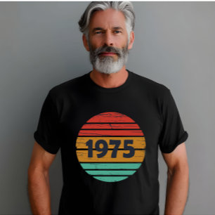 born in 1975 vintage birthday gift T-Shirt