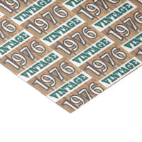 Born in 1976 tissue paper