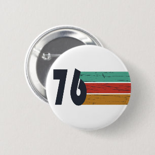 Born in 1976 vintage 50th birthday party button