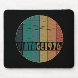 Born in 1976 vintage birthday mouse pad